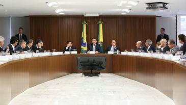 Primeira reunião ministerial ocorreu na semana passada - Marcos Corrêa/PR