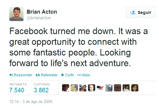  Foto: Reprodução / twitter.com/brianacton