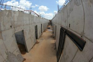 Governo forma 438 novos agentes penitenciários e prepara entrega de presídios No complexo da Gameleira estão sendo construídos dois presídios masculinos (Foto: Chico Ribeiro-Subcom).