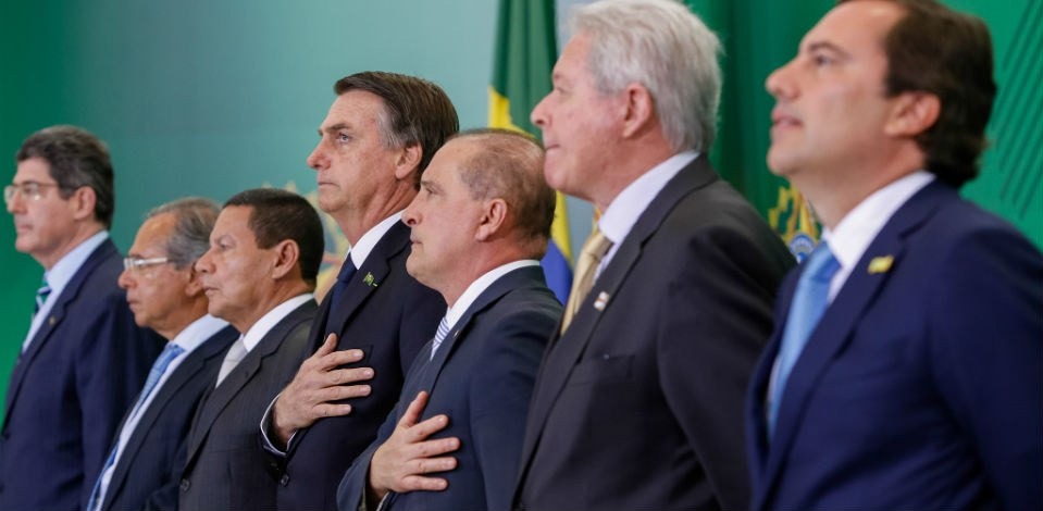 O presidente da República, Jair Bolsonaro, participou da cerimônia de nomeação - Foto: Alan Santos/PR