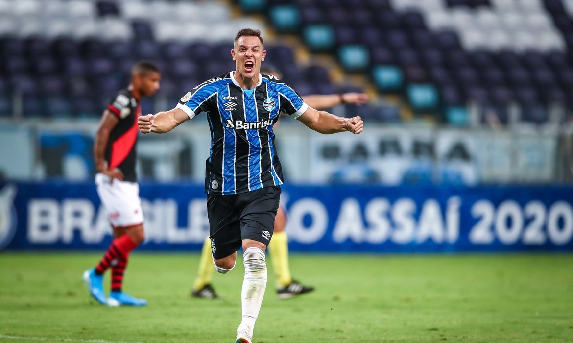 Brasileiro: Grêmio vence Atlético-GO em Porto Alegre Foto: Agência Brasil