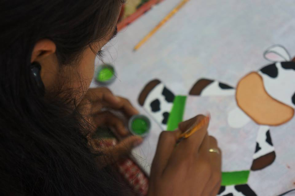 ProJovem de Coronel Sapucaia oferece curso de pintura aos alunos ProJovem de Coronel Sapucaia oferece curso de pintura aos alunos