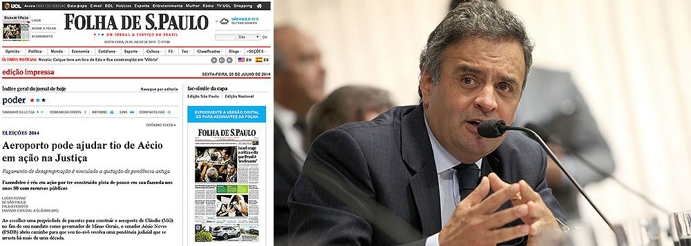 Folha faz nova denúncia sobre aeroporto em Minas Folha faz nova denúncia sobre aeroporto em Minas