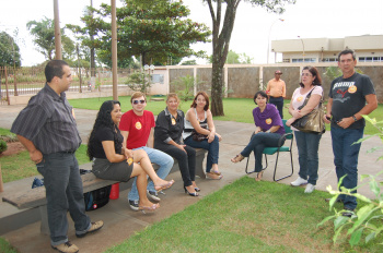 Servidores do Fórum de Amambai retornam ao trabalho Servidores fizeram paralisação na ultima quarta-feira, dia 13. Foto: Moreira Produções
