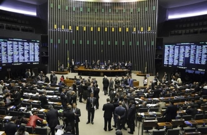 Câmara vota nesta segunda decreto da intervenção federal no Rio Plenário da Câmara dos Deputados (Foto: Agência Câmara)