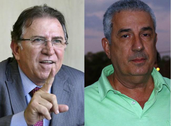 Giroto e Amorim, que foram presos pela Polícia CivilFoto: Divulgação