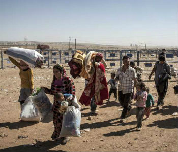 Refugiados sírios. Foto: Acnur/I.Prickett