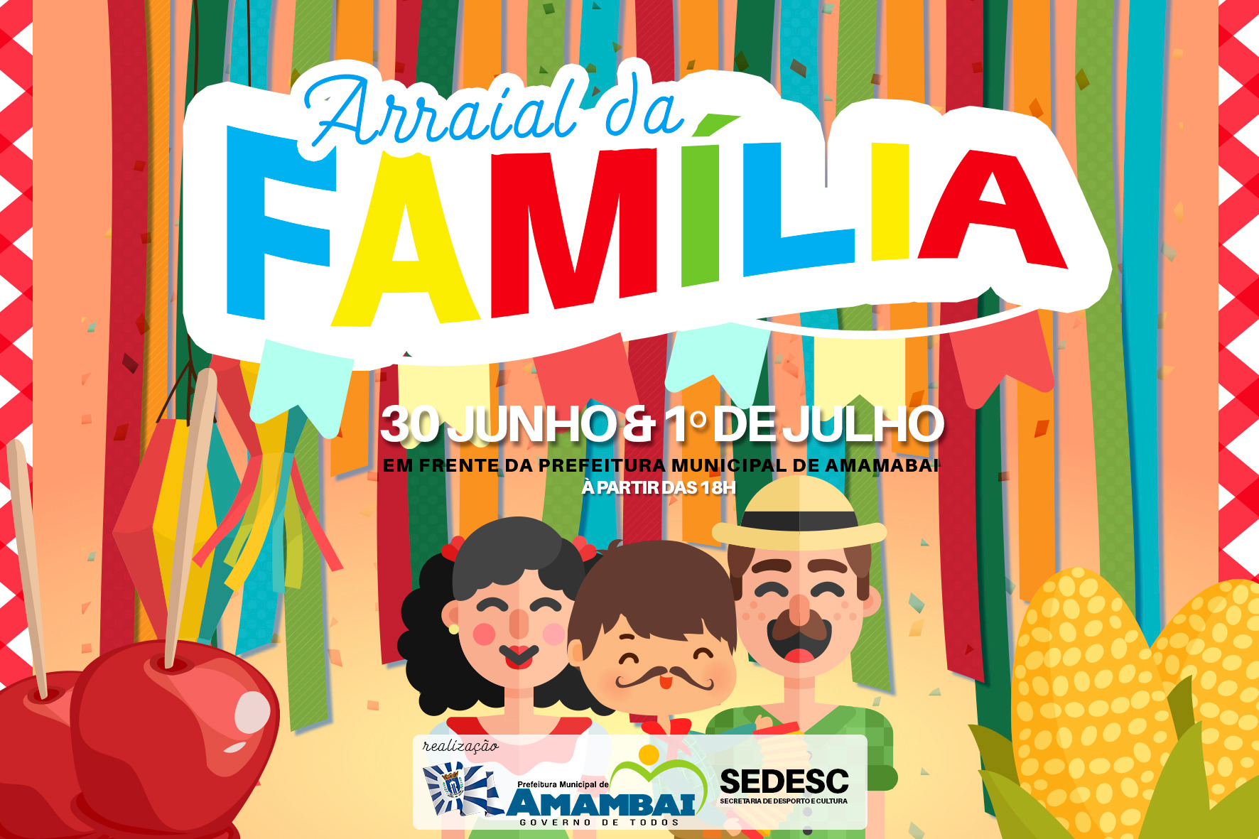 Arraial da Família acontece no final de semana em Amambai Arraial da Família acontece no final de semana em Amambai
