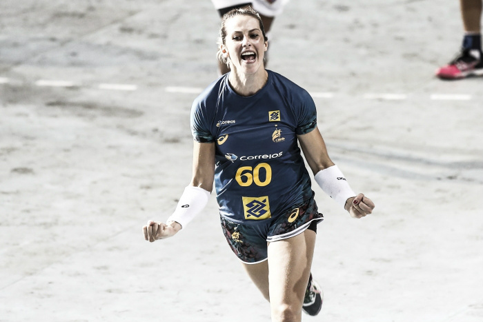 Brasil vence Venezuela e fica perto das semifinais do Pan-Americano de handebol Brasil vence Venezuela e fica perto das semifinais do Pan-Americano de handebol