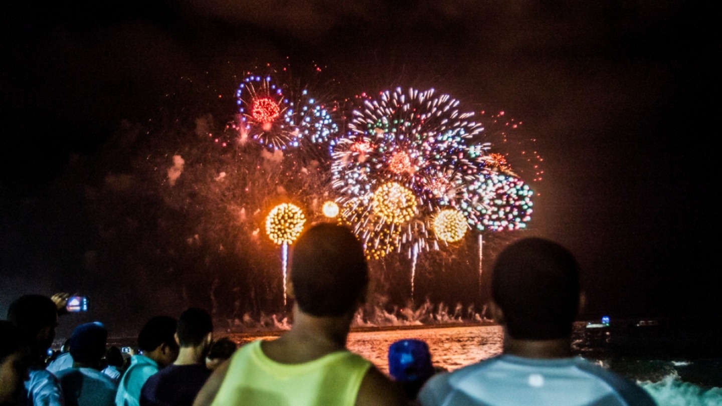Festa da virada atrai cerca de 650 mil turistas a Fortaleza. Foto: Fabiane de Paula