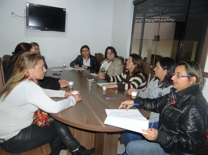 Membros da diretoria do Simted de AmambaiFoto: Assessoria