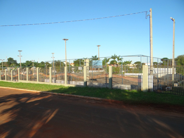 Quadras de esportes, localizadas no Parque da Cidade Foto: Moreira Produções