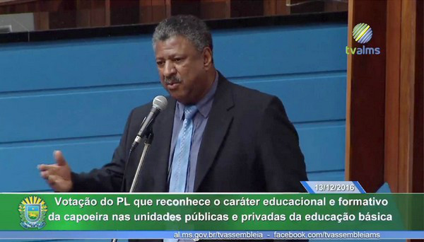 Para capoeiristas de MS, aprovação da Lei 4.968 representa início de reparação Deputado estadual João Grandão (PT/MS) (Foto: Divulgação)