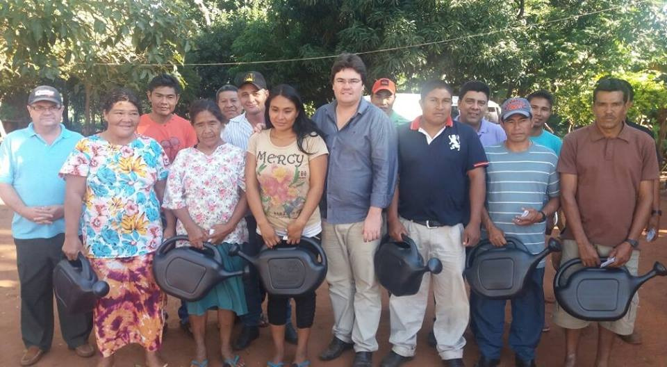 Projeto de incentivo a “Horta de Quintal” é lançado em Amambai Na aldeia Amambai, 20 famílias serão beneficiadas com o projetoFoto: Assessoria