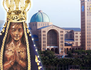 por decreto do papa Pio XI , Nossa Senhora Aparecida é, desde 1930 Padroeira do Brasil.