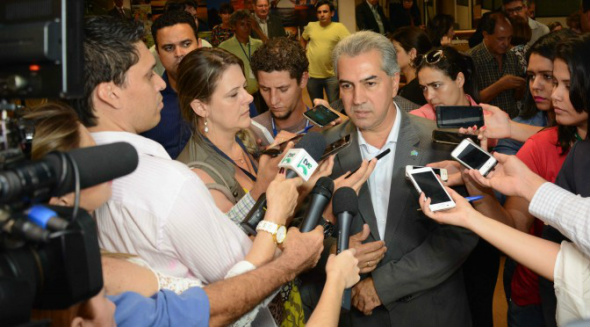Governador Reinaldo Azambuja (PSDB) / Foto: Jessica Barbosa