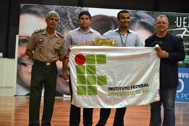 IFMS conquista 62% das premiações em Feira de Tecnologia Luiz Borges do Campo de Aquidauana conquistou o primeiro lugar de engenharia / Foto: Divulgação