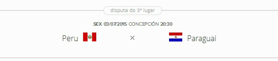 Confira os confrontos finais da Copa América 2015
