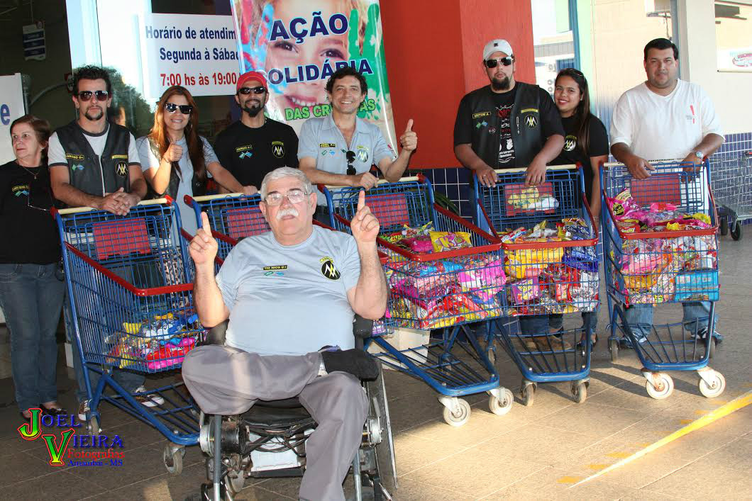 Moto Clube de Amambai inicia ação social para a Páscoa American Sem Fronteiras já realizou diversas ações sociais no município.