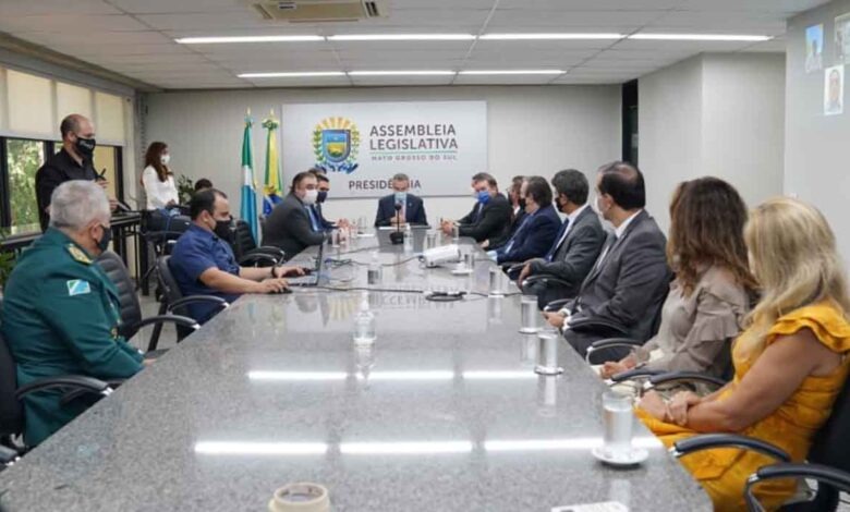 Paulo Corrêa toma posse para mais dois anos como presidente da ALEMS Paulo Corrêa toma posse para mais dois anos como presidente da ALEMS