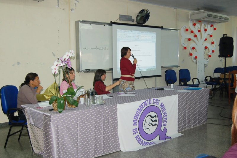 Movimento das Mulheres de Amambai realizou prévia de assembleia geral Reunião do Movimento das Mulheres de Amambai Foto: Moreira Produções