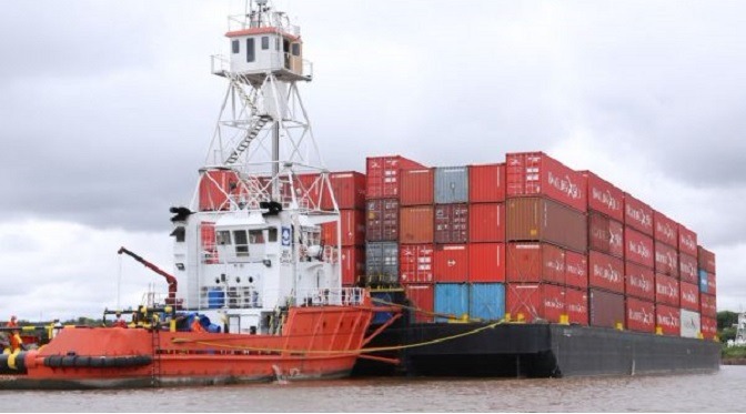 MS deve exportar 1 milhão de toneladas de soja pelo Porto de Concepción Fotos: Governo do Paraguai