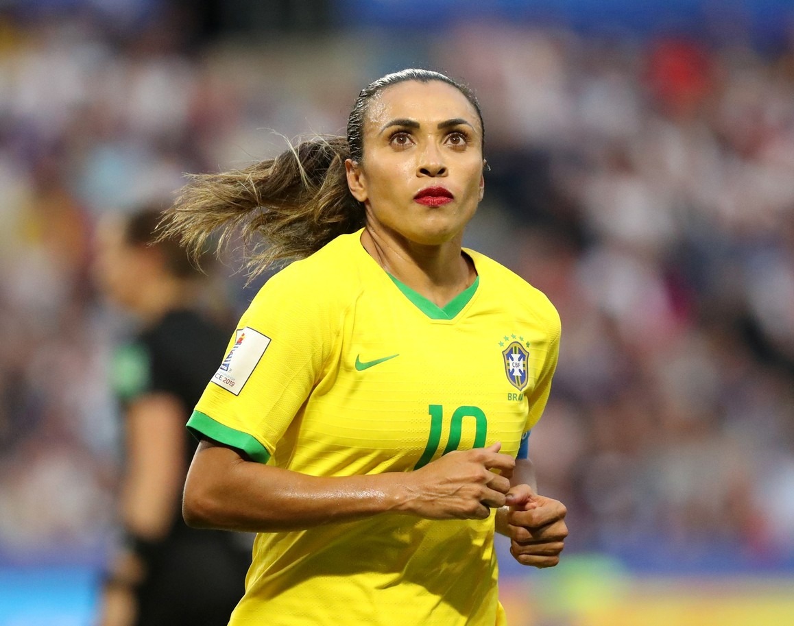 Marta anuncia casamento com companheira de time (Foto: Reuters)