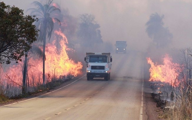 Inverno é tempo de queimadas Foto: Divulgação
