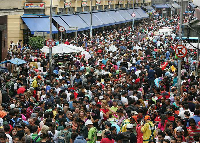 População chegará a 208 milhões em 2030, diz IPEA