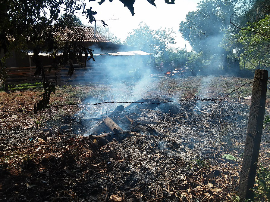 PMA autua homem por realizar incêndio em terreno baldio prejudicando vizinhos