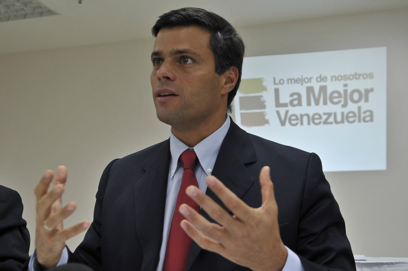 Leopoldo López, líder da oposição venezuelana. Foto: Renato Araújo / EBC