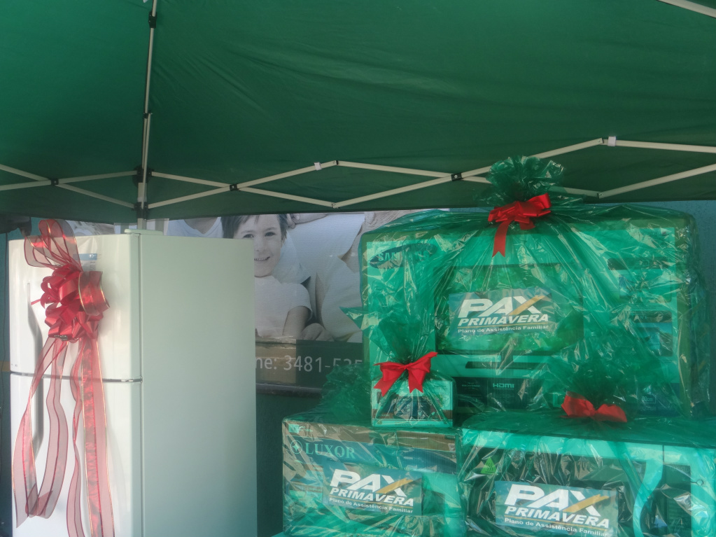Pax Primavera de Amambai sorteia prêmios para clientes Prêmios sorteados não saíram para clientes presentes no evento / Foto: Moreira Produções