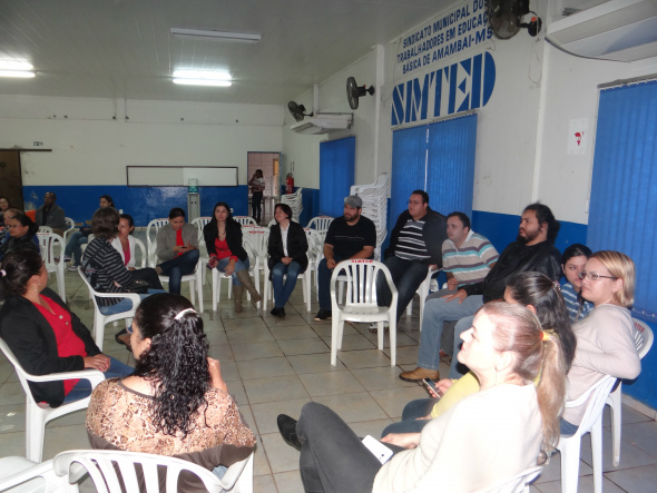 Cinco grupos foram formados para acompanhar a adesão dos trabalhadores nas unidades escolares / Foto: Assessoria 