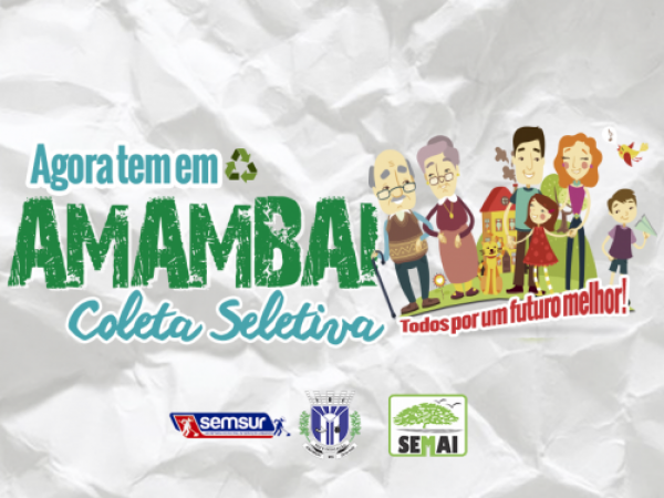 Amambai terá coleta seletiva de lixo