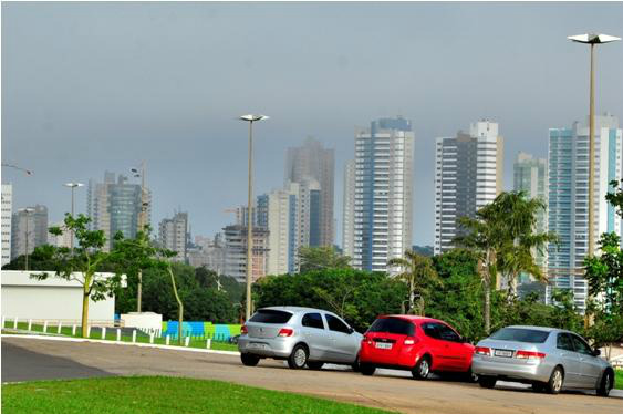 Segunda-feira com céu nublado e chuva em todo o Estado de MS