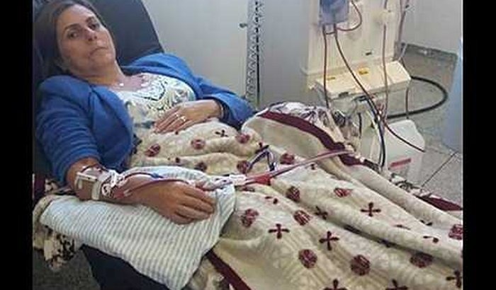 Helena tem 57 anos e realiza hemodiálise há 5 anos / Foto: Divulgação