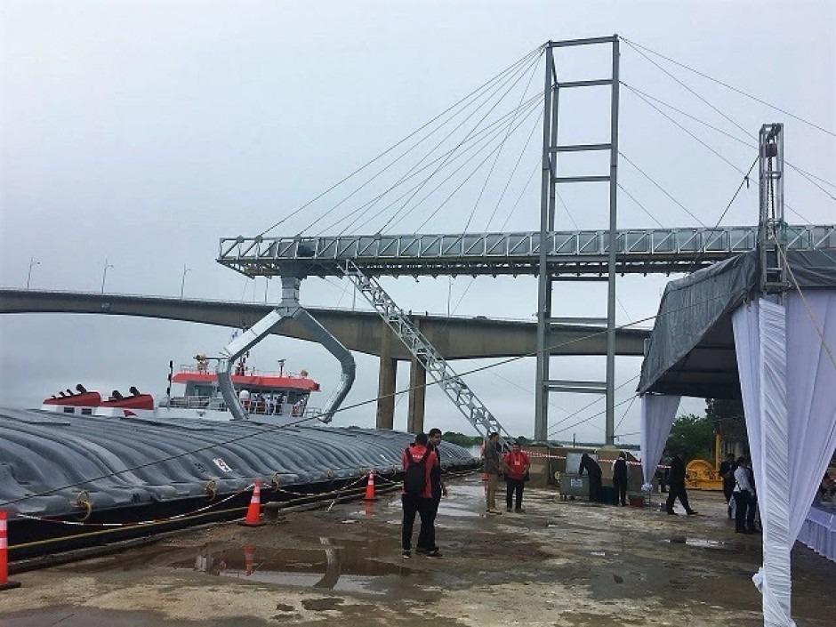Porto de Concepción é alternativa para produtores de Mato Grosso do Sul Novas instalações já estãom operando em Concepcion no Paraguai (Foto: Divulgação)