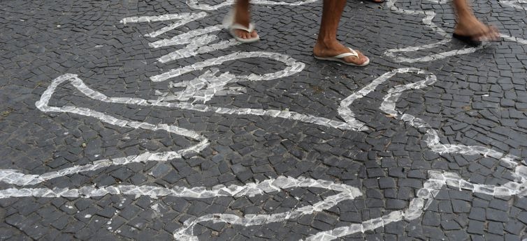 O Brasil bateu recorde em 2017 com 63.880 mortes violentas - Arquivo/Fernando Frazão/Agência Brasil