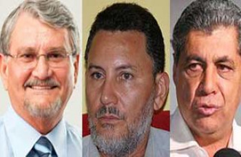 Agenda dos candidatos ao Governo de Mato Grosso do Sul Zeca do PT, Nei Braga (PSOL), André Puccinelli (PMDB).