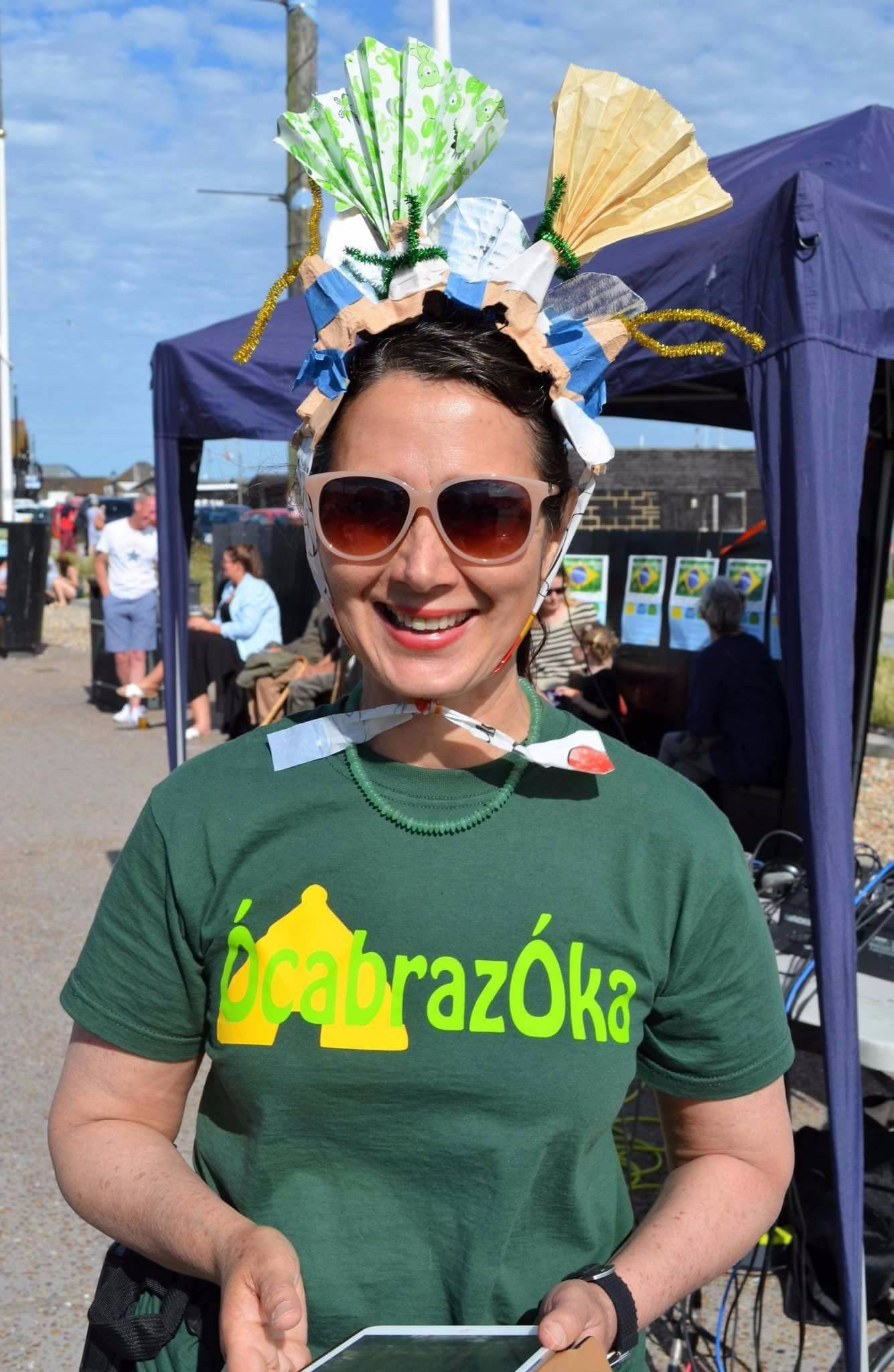 Leila Newman, uma das organizadoras do Ocabrazoka.