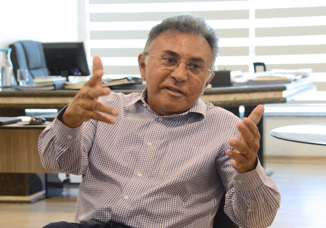 Odilon mantém sigilo sobre parcerias e coligações para a pré-campanha Juiz federal aposentado disse que conversas estão avançadas - Foto: Bruno Henrique/Correio do Estado