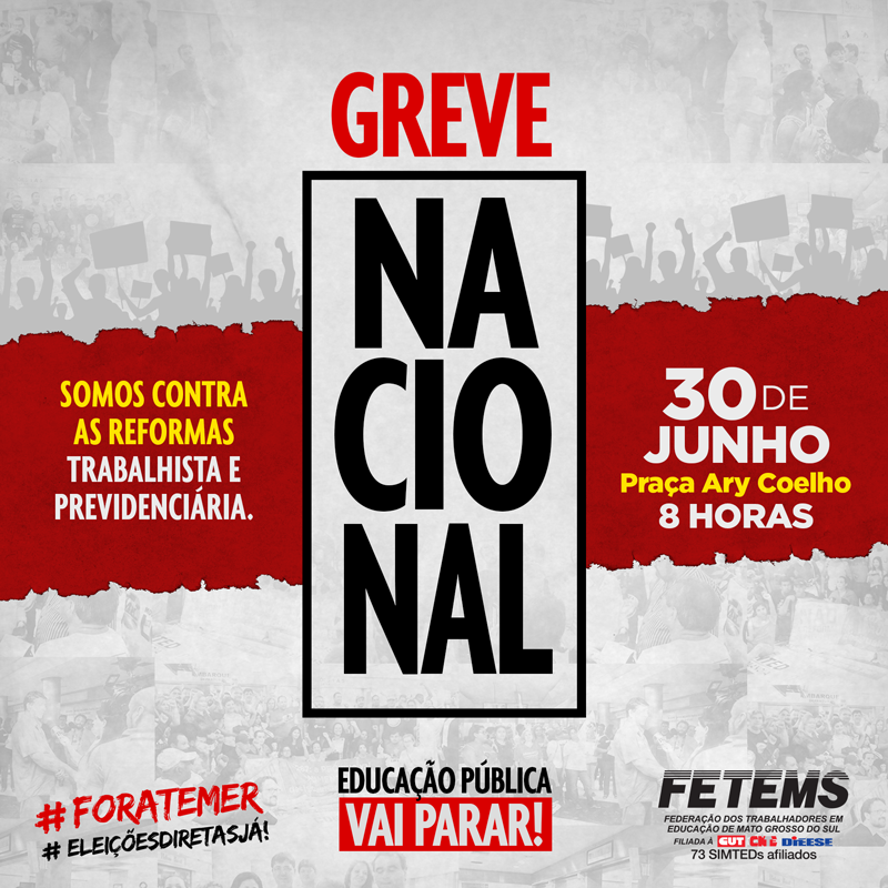 Sexta-feira é dia de lutar por reajuste salarial e contra retirada de direitos