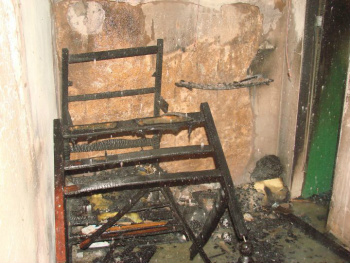 Em junho deste ano, um segundo incêndio terminou de destruir o mesmo setor. (Foto: Vilson Nascimento)