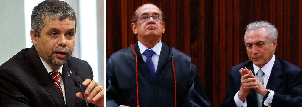 Associação de procuradores critica reunião secreta de Temer e Gilmar Foto: Divulgação