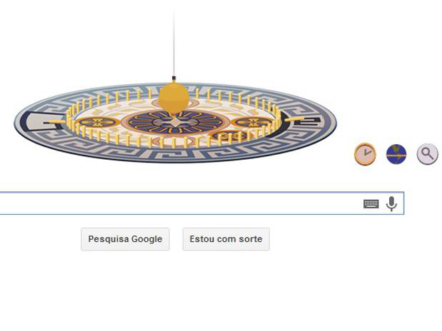Léon Foucault é homenageado com doodle do Google