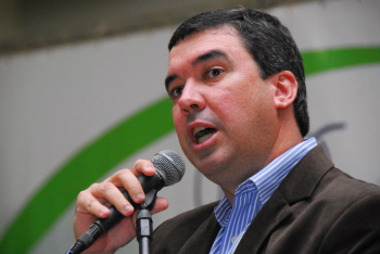 O presidente da Federação da Agricultura e Pecuária de MS (Famasul) e do Conselho Deliberativo do Sebrae/MS, Eduardo Riedel.