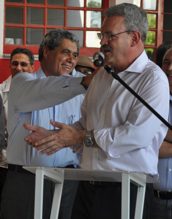 Geraldo Resende e André reafirmam parceria em favor de Dourados. (Foto: Kauhê Prieto)