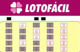 Em Mato Grosso do Sul, apostador leva mais de R$ 372 mil na Lotofácil Foto: DivulgaçãoNúmeros sorteados no concurso de número 815