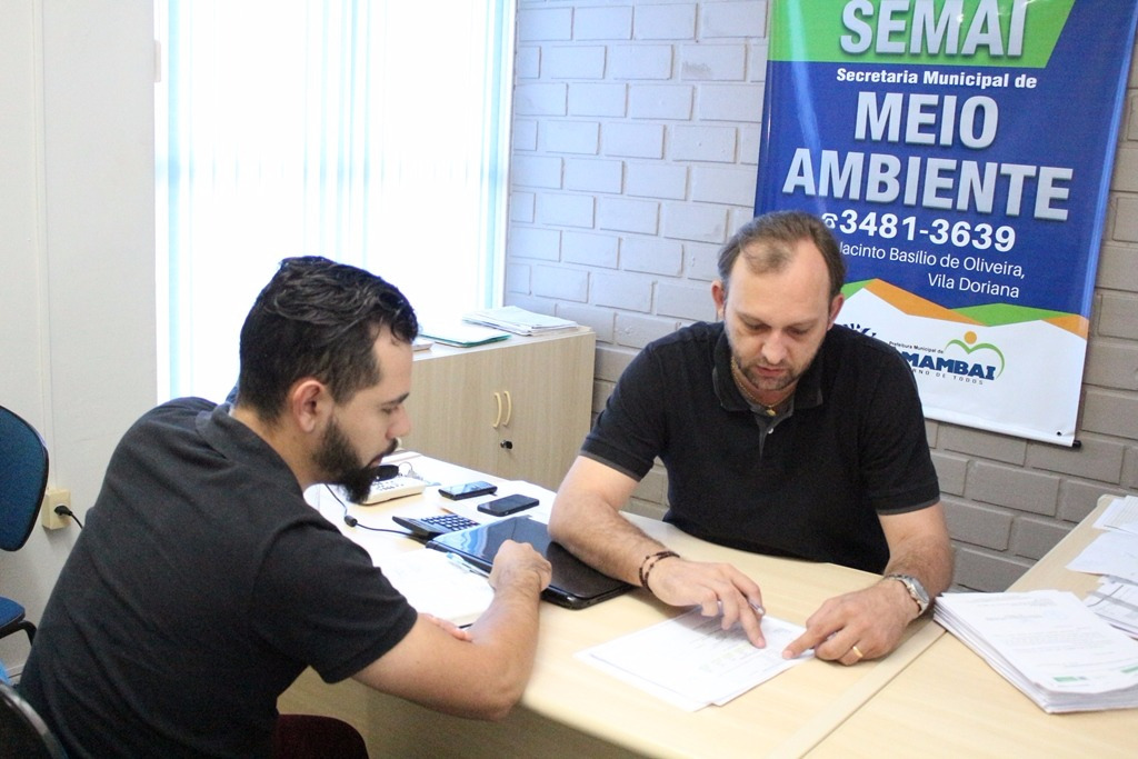 Em entrevista ao DECOM (Departamento de Comunicações) de Amambai o Secretário Municipal do Meio Ambiente (SEMAI), Luciney Bampi, disse que a meta da gestão é dobrar o valor recebido no ano de 2018 Foto: Robson Fritzen / Decom