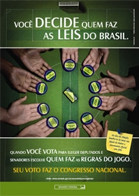 Campanha pelo voto consciente mobiliza brasileiros até no exterior